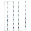 (S450) Ocelový řetízek na PSÍ ZNÁMKU - KULIČKY 36 - 70 cm/0,2 cm