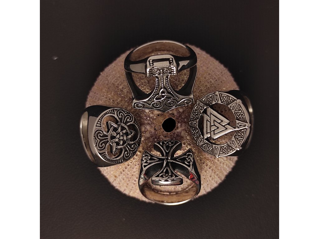 Keltské a vikingské symboly – Prsteny z nerez oceli