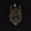 Zvířata - vlci - Přívěsek z chirurgické nerez oceli 316L