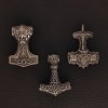 Thórova kladiva - Přívěsek (amulet) z chirurgické nerez oceli 316L 2