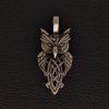 Přívěsek z chirurgické nerez oceli 316L - Mytologické symboly - Strom života, Triquetra, Kolovrat, Keltský půměsíc