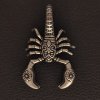 Zvířata - štír, chobotnice - Přívěsek z chirurgické nerez oceli 316L