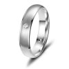 Snubní prsteny pro páry - stříbrné M-SI-06