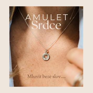 Náhrdelník Amulet srdce