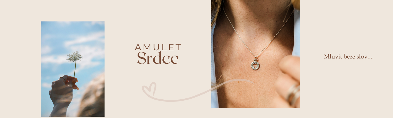 Náhrdelník Amulet srdce