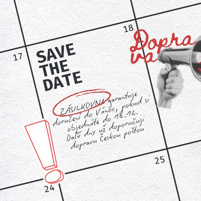 Pro doručení do Vánoc objednávejte do čtvrtka 18.12., abych měla čas vše zpracovat a podat na Zásilkovnu. Ta garantuje...