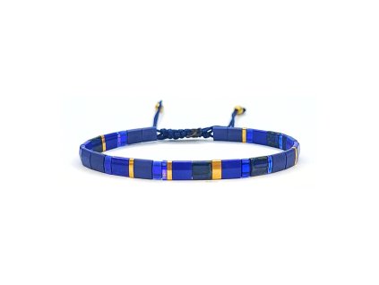 Dámský náramek z japonských skleněných Tila korálků pro ženy, které mají rády trendy a originální šperky.