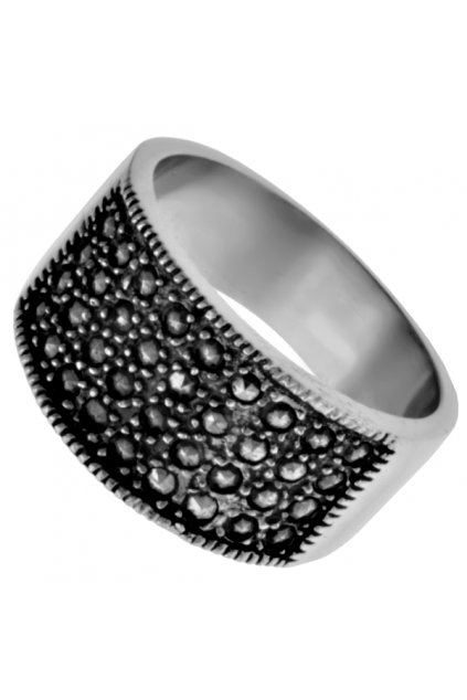 Skalimar Prsten z chirurgické oceli "GHOTIC" 312532 (Velikost 19)