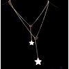 4637 1 skalimar nahrdelnik z chirurgicke oceli rose gold hvezdy zaves 32000109