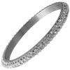 Skalimar Náramek z chirurgické oceli PEVNÝ WHITE CRYSTAL 211341