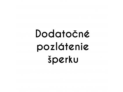 Dodatočné pozlátenie