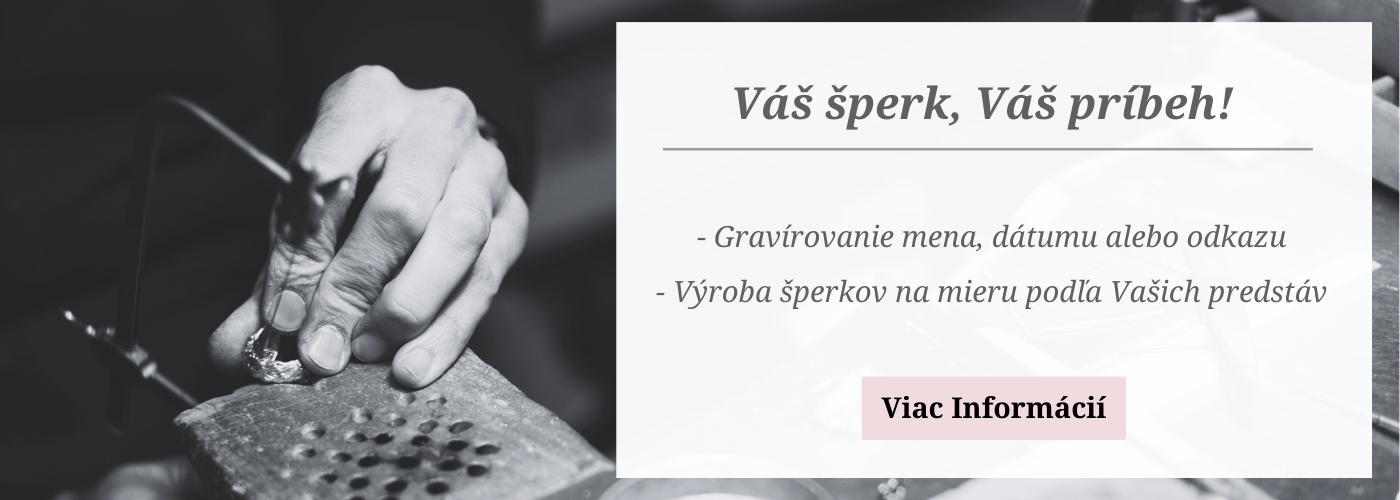 Výroba personalizovaných šperkov
