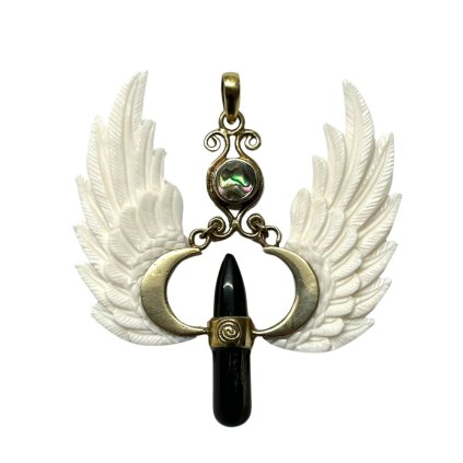 Náhrdelník bílá křídla Fénixe