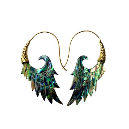 Náušnice křídla Fénixe