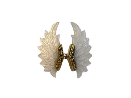 Prsten andělská křídla, průměr 1,8+ cm
