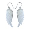 Stříbrné náušnice andělská křídla