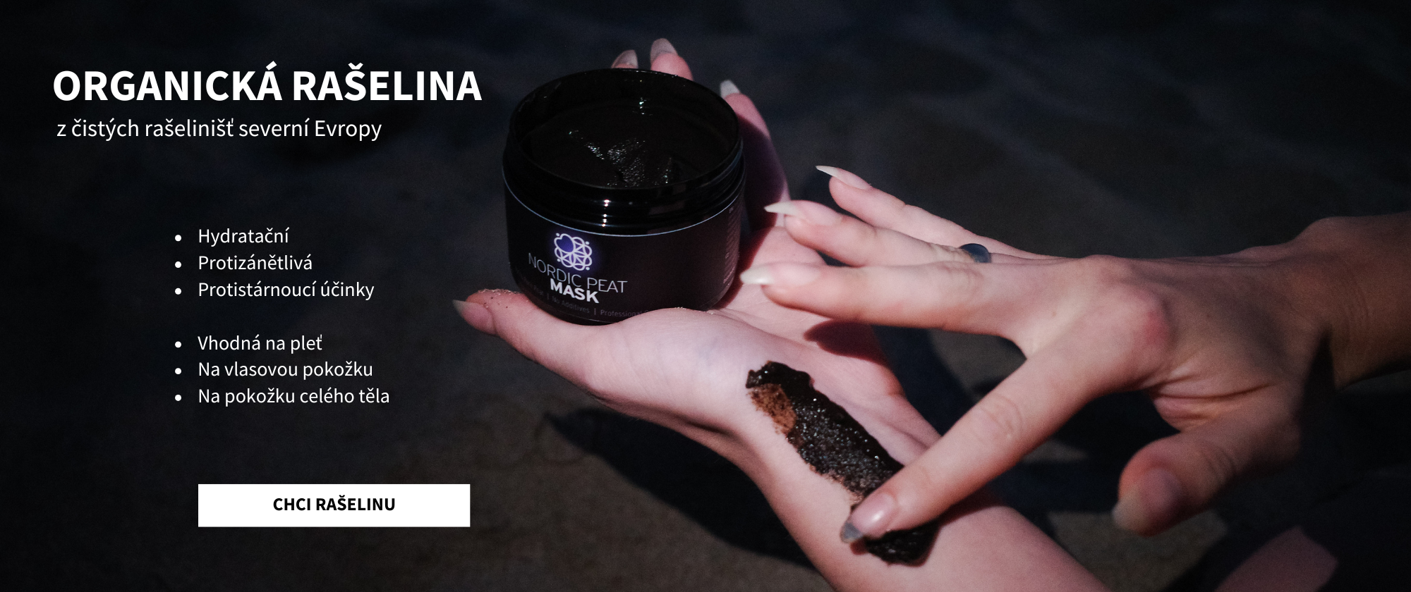 100% organická rašelina sphagnum botanicals