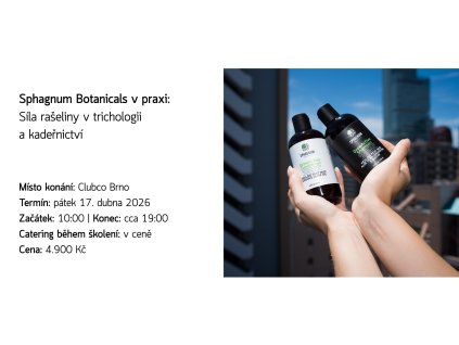 Poukaz školení sphagnum
