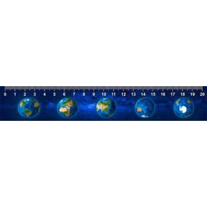 MPY32 CONTINENTS RULER