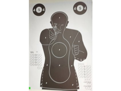 Terč FBI - černý