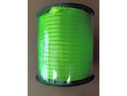 paracord zelená neon