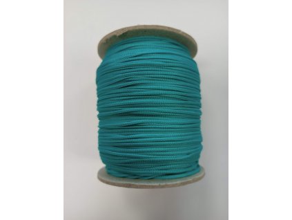 paracord tyrkysová