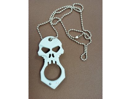 Obranný nástroj pro přežití Skull - plastový