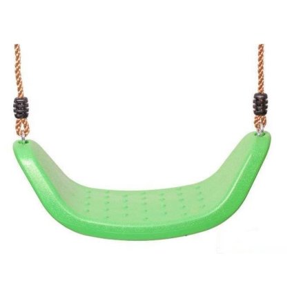 plastová houpačka prak světle zelená