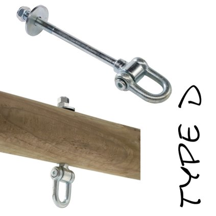 Houpačkový hák šroub/matka O1
