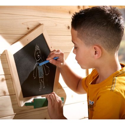 Dřevěná tabule k dětskému dome