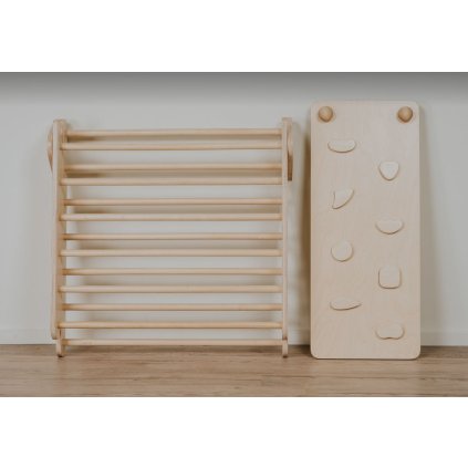montessori oboustranné prknu a skluzavka