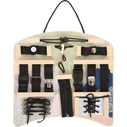 montessori acitivity board zapínání a zavazování 01