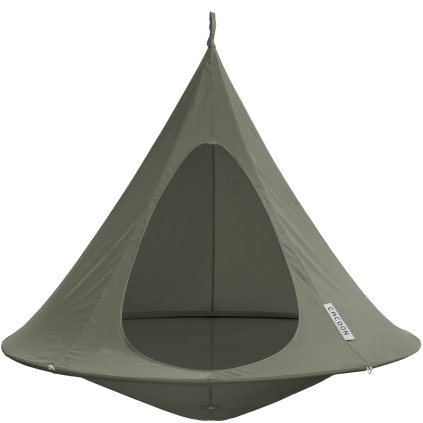 Houpačka hnízdo Cacoon pro dvě osoby khaki