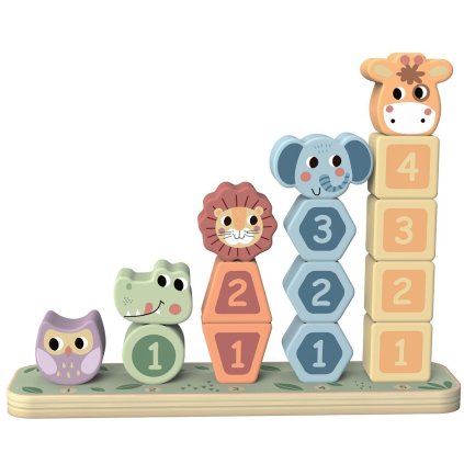 Montessori skládací zvířátka Safari