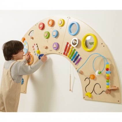 Montessori nástěnná hra - přírodní duha