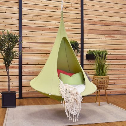 Dětská houpačka hnízdo Cacoon O1.2m světle zelená