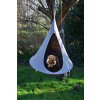 Houpačka hnízdo cacoon pro děti capuccino