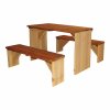 Piknik stolek s lavičkami ZIDZED XL 03