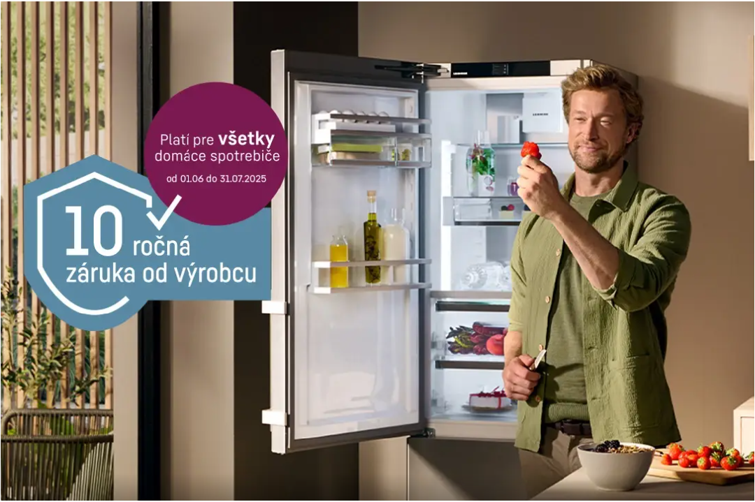 10ročná plná záruka Liebherr