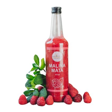sirupy matcha malina