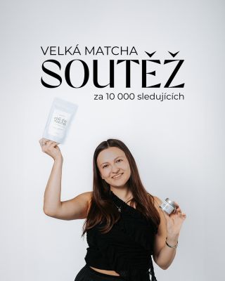 🎉 VELKÁ MATCHA SOUTĚŽ 🎉 o hodnotné produkty pro vás (nebo rovnou jako dárek pod stromeček 🎄) – jako obrovské poděkování za...