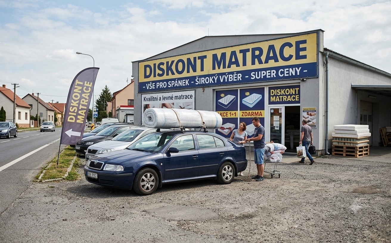 Koupě matrace: Specializovaná prodejna vs. diskont