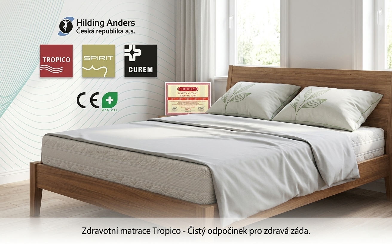 Zdravotní matrace od výrobce Tropico