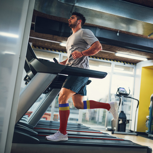 Trénink na běžeckém pásu