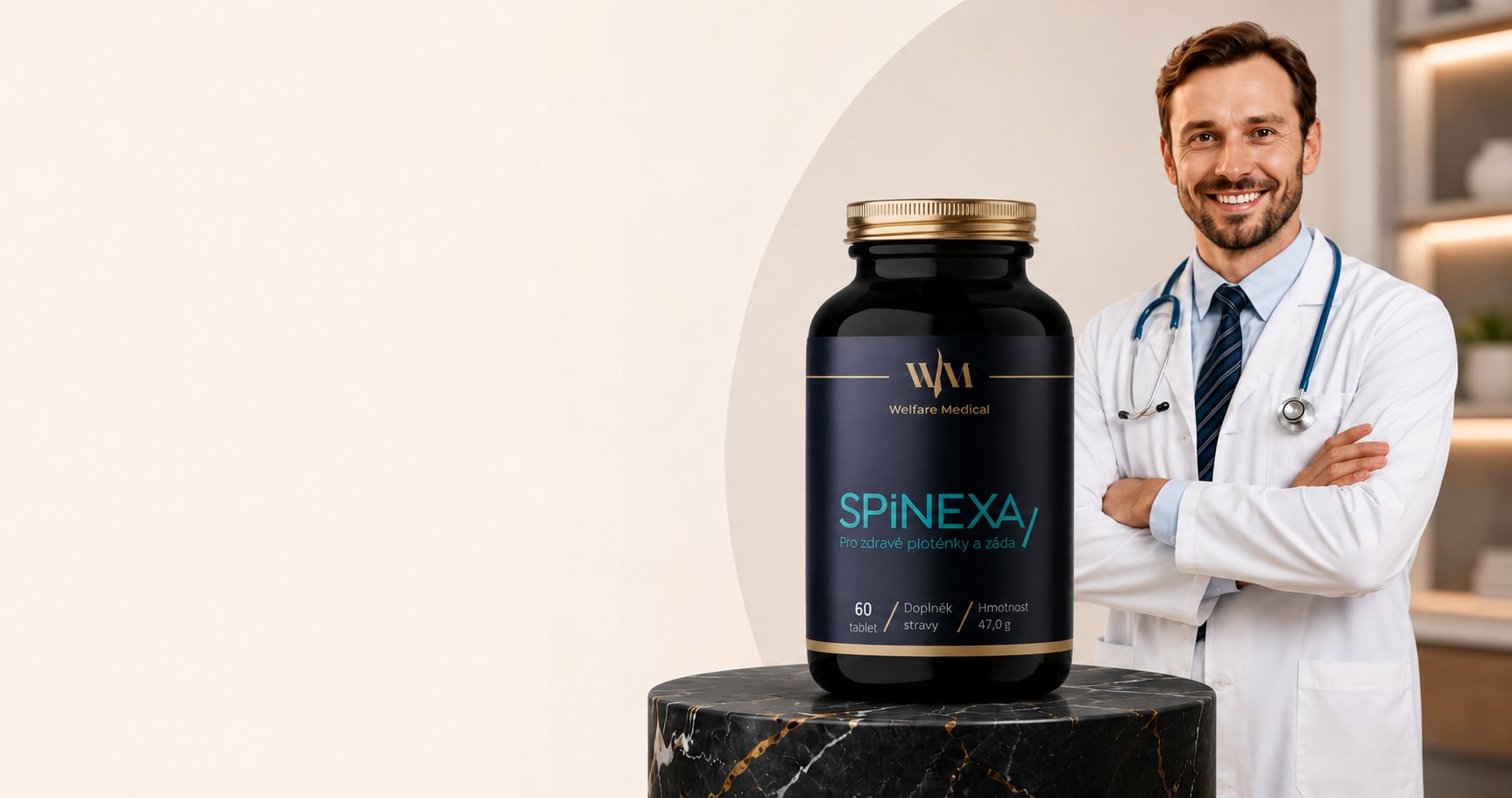 MUDr. Tomáš Krejčí, Ph.D. a SPINEXA