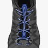 1171N 0244 Nathan Reflective Run Laces Blue