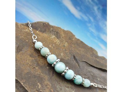 Larimar náhrdelník (S2615)