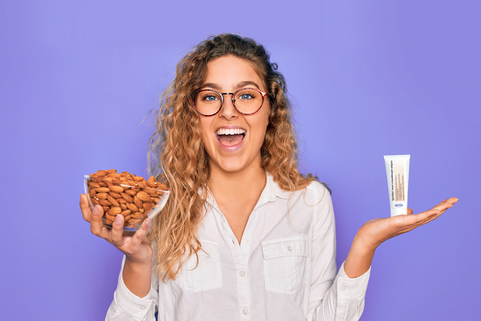 Olej ze sladkých mandlí chutná i kůži