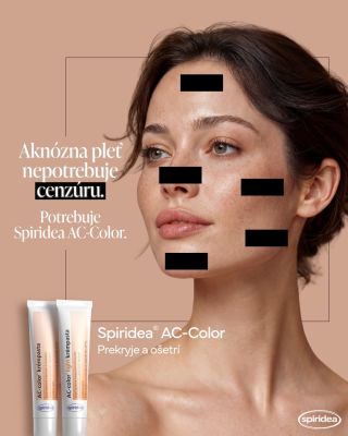 Aknózna pleť si nežiada len krytie. Vyžaduje funkčné riešenie. ✨ Spiridea AC-Color kombinuje: • krycí efekt 🎯 •...