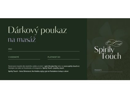v darkovypoukaz vhodnote spirilytouch zeleny